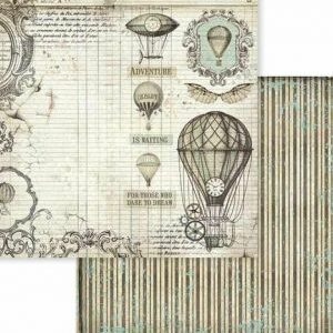Stamperia Voyages Fantastiques air balloon