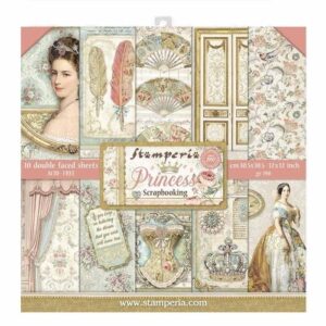 Stamperia Princess Blokk 12"x12"