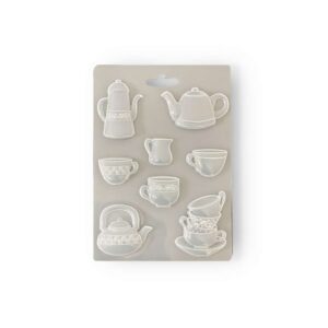 Stamperia Soft Mould A5 - Welcome Home, cups
