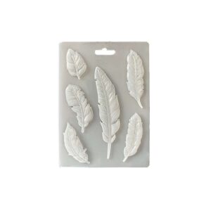 Stamperia Soft Mould A5 - Our way feathers