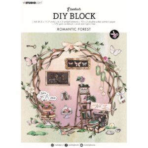 Studio Light, Essentials DIY Block Romantic Forest