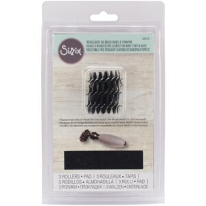 Replacement for die brush & foampad