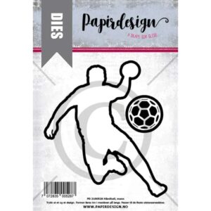 Papirdesign Dies - Håndball, mann