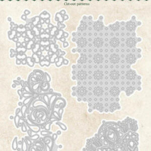 Studio Light Die - Jenine`s Mindful Art Collection, Cut ut patterns