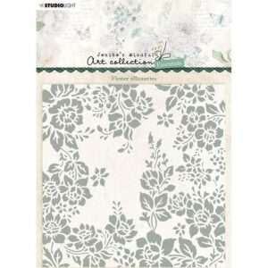 Studio Light - JMA Embossing Folder Flower silhouettes