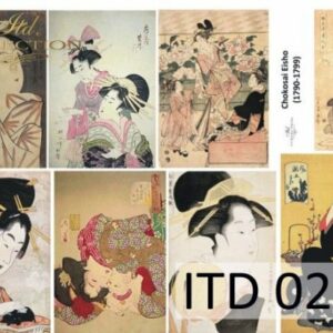 ITD Collection Classic Decoupage papir A3 - DO281