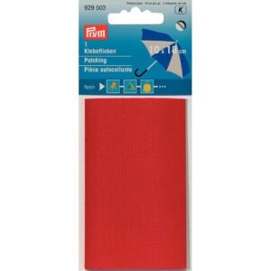 Prym Selvklebende nylonlapp 18x10cm – Rød