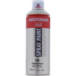 Amsterdam Spray – 105 Titanium white 400ml