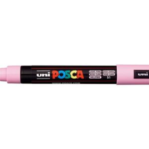 Uni POSCA PC-5M  Medium 1,8-2,5mm  Light Pink