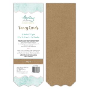 Mintay Fancy Cards - Kraft 01