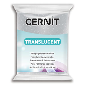 Cernit Number One 56g – 080 Sølv glitter