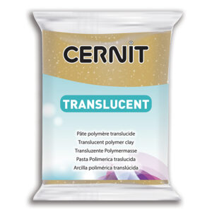 Cernit Translucent 56g – 050 Gull glitter