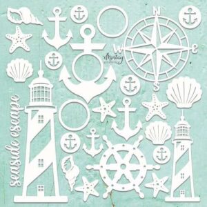 Mintay Chipboard - Seaside set