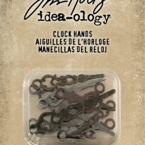 Tim Hooltz Ideaology Metal Clock Hands 12/Pkg