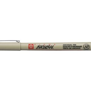 Sakura Pigma Brush Pen #49 Sort