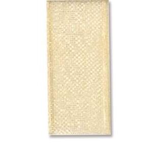 Organza bånd 10mm – 10 Krem – 10m
