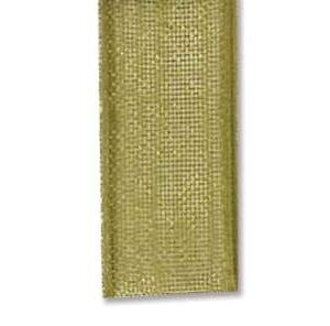 Organza bånd 10mm – 12 Oliven – 10m
