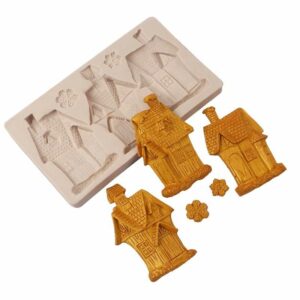 Christmas Cottages Mold