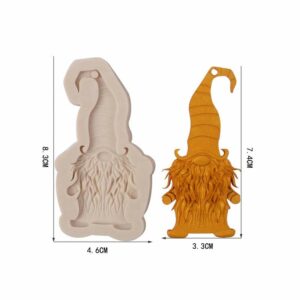 Lovely Santa Claus Pendant Mold