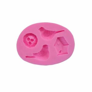 Silikonform Fugl