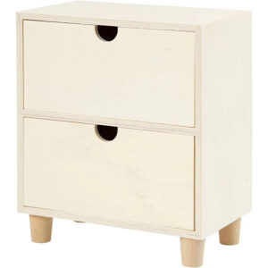 Kommode - H: 23 cm, D: 11,5 cm, B: 20 cm