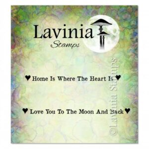 Lavinia Words from the Heart Stamp LAV860