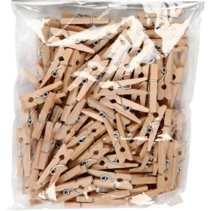 Klesklyper,1 Pk., 100 Stk., L: 25 mm, B: 3 mm