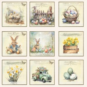 Reprint - Easter Collection - 12x12 Bildeark