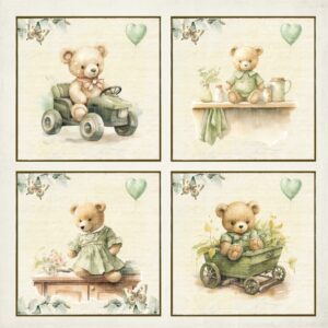 Reprint - Bear Collection - 12x12 Bildeark