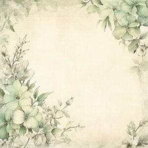 Reprint - Bear Collection - Flowers 12x12