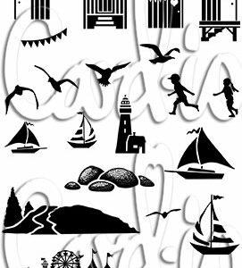 Card-io Beside the Sea A6