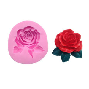 Silikon form - Singel Rose