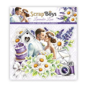 ScrapBoys Lavender Love SB-LALO-12 Die Cut
