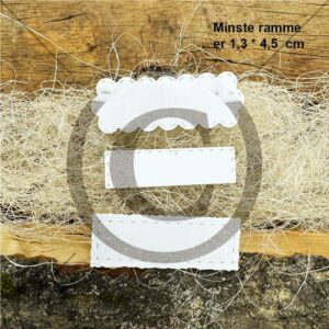Papirdesign - Klistremerkerammer