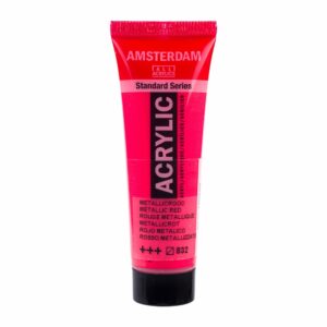 Amsterdam Standard Akryl 20ml – 832 Metallic Red