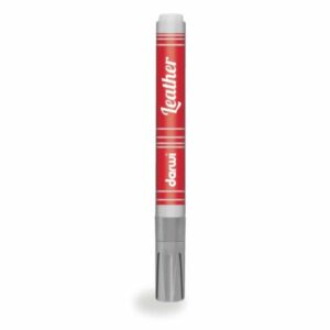 Darwi Leather Lærtusj – 2mm – 080 Silver