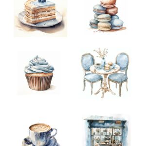 Reprint - Fika A4 Klippeark