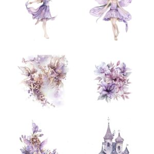 Reprint - Fairies A4 Klippeark