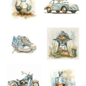 Reprint - Guys A4 Klippeark