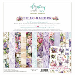 Mintay - Lilac Garden 07 12x12 Blokk