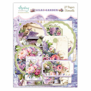 Mintay - Lilac Garden Paper Elements, 27 stk