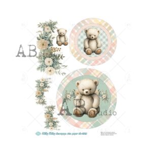 ABstudio Rispapir A4 Milky Valley ID-226