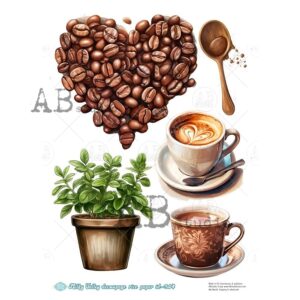 ABstudio Rispapir A4 Milky Valley ID-304