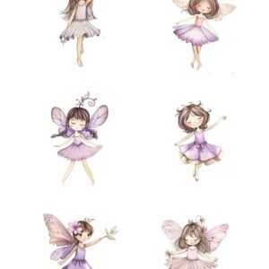 Reprint Fairies - A4 Klippeark
