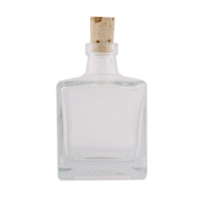 Glassflaske 250ml, Paradis med kork