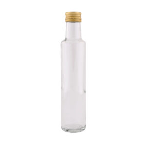 Glassflaske 250ml, Dorica med kork