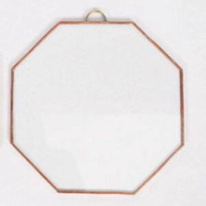 Innrammet glassplate, 3 mm tykk, 12cm