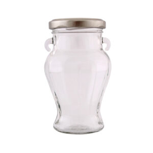 Glasskrukke 212ml, Amphora med kork