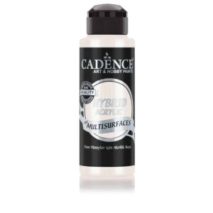 Cadence Hybrid Acrylic for Multisurfaces Semi Matt - H-002 Pure White, 70ml