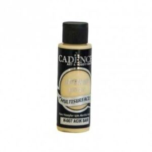 Cadence Hybrid Acrylic for Multisurfaces Semi Matt - H-007 Light Yellow, 70ml